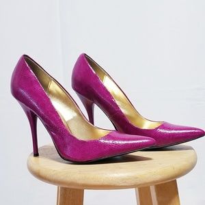 Fuschia shoes